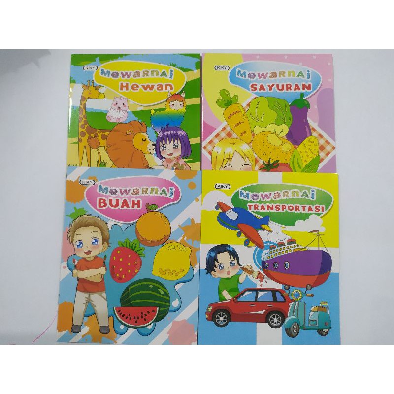 

Murah !!! Buku mewarnai 10 halaman kiky (10 Gambar)