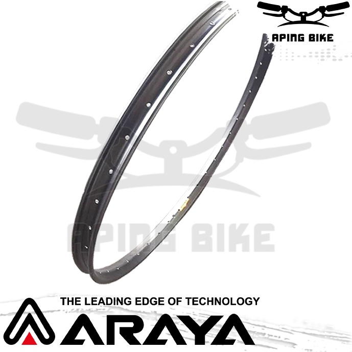 Velg Besi Araya 28 Becak 40H Chrome Rims Gerobak Pelek Besi Becak