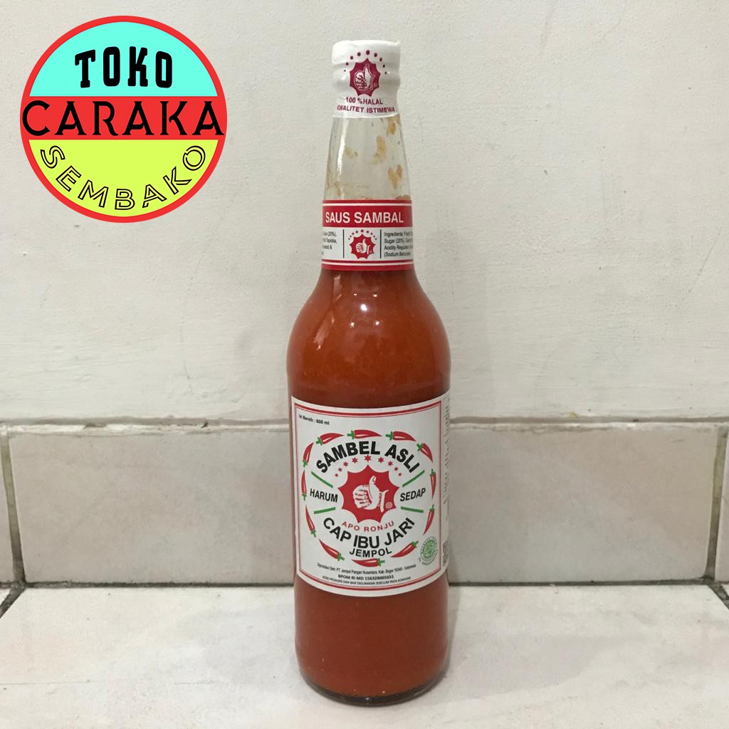 

Sambel Asli Cap Jempol - Sambal Cap Ibu Jari Jempol 600ml