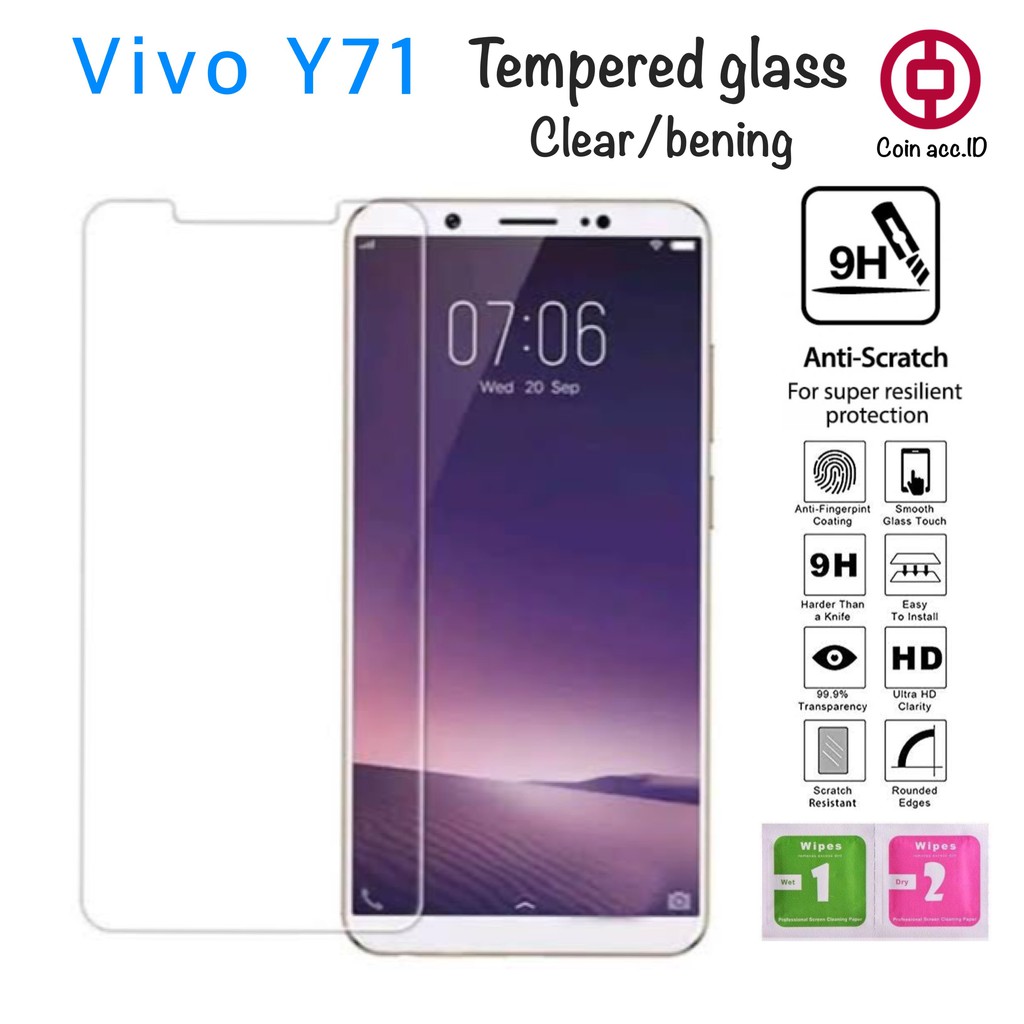 Tempered Glass VIVO Y71 - anti gores kaca vivo y71