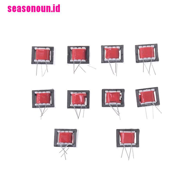 10pcs audio transformer 600: 600 ohm 1: 1 EI14 Isolasi transformer