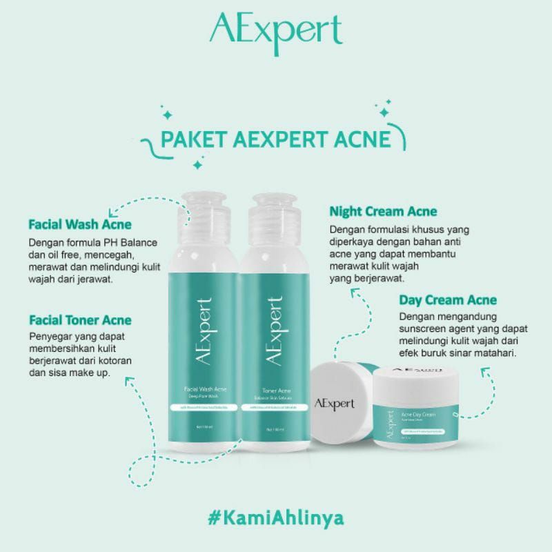 (READY) AEXPERT PAKET PERAWATAN WAJAH