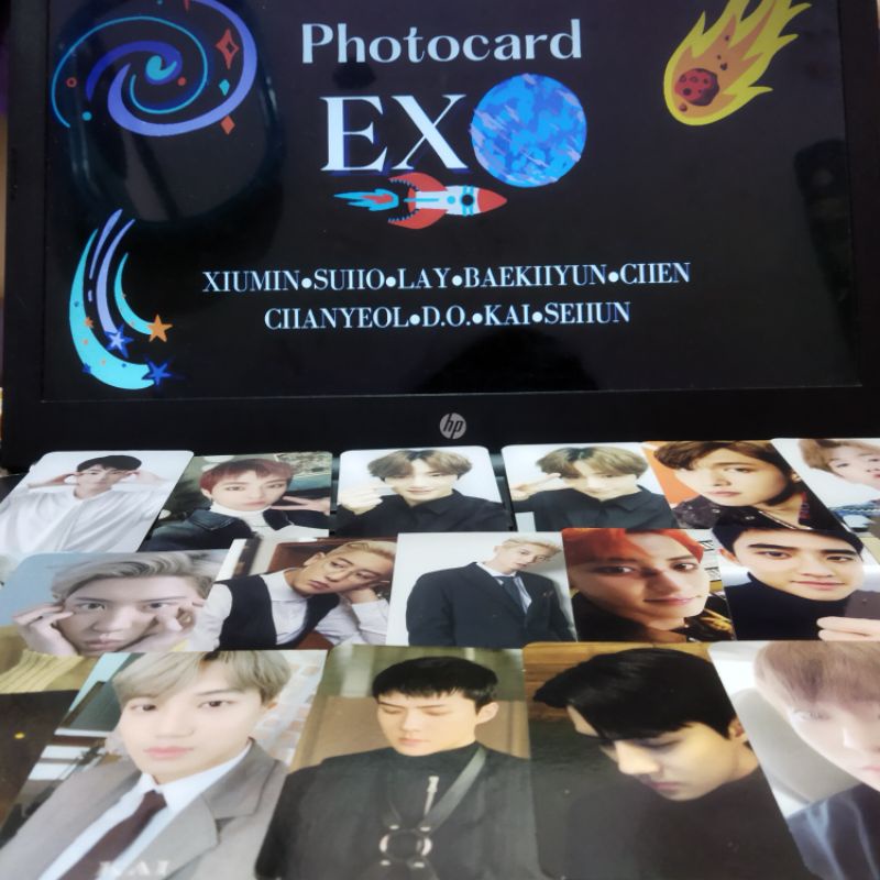 Photocard Chanyeol Sehun Exo Official