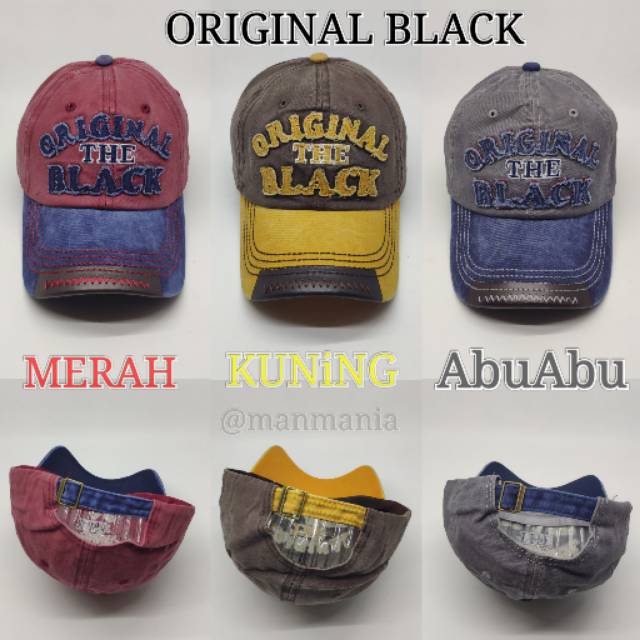 Topi Pria Cowok Cewek Baseball Caps Kombinasi Tulisan Fashion Import