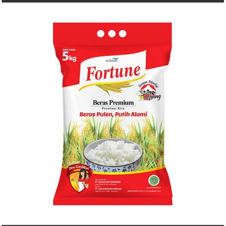 

Beras 5 kg| Beras fortune 5kg