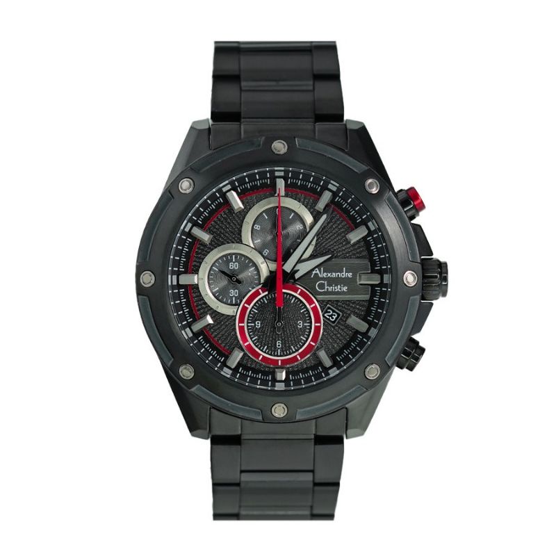 Alexandre Christie 6605 Jam Tangan Pria Original