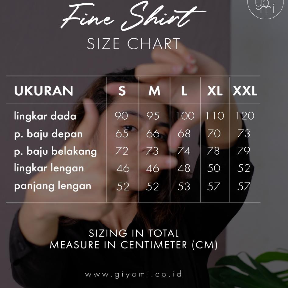 

➼0bn GIYOMI ID - Fine Shirt Black ✴ Ready stock