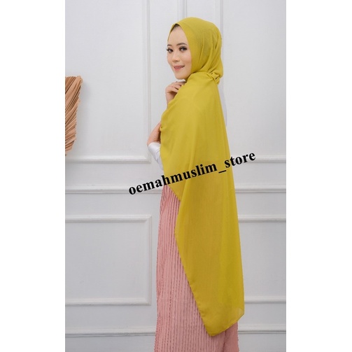 200x75 JILBAB PASHMINA CERUTY BABYDOLL PREMIUM TEPI JAHIT