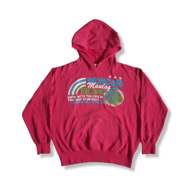 Hoodie second mauloa pink