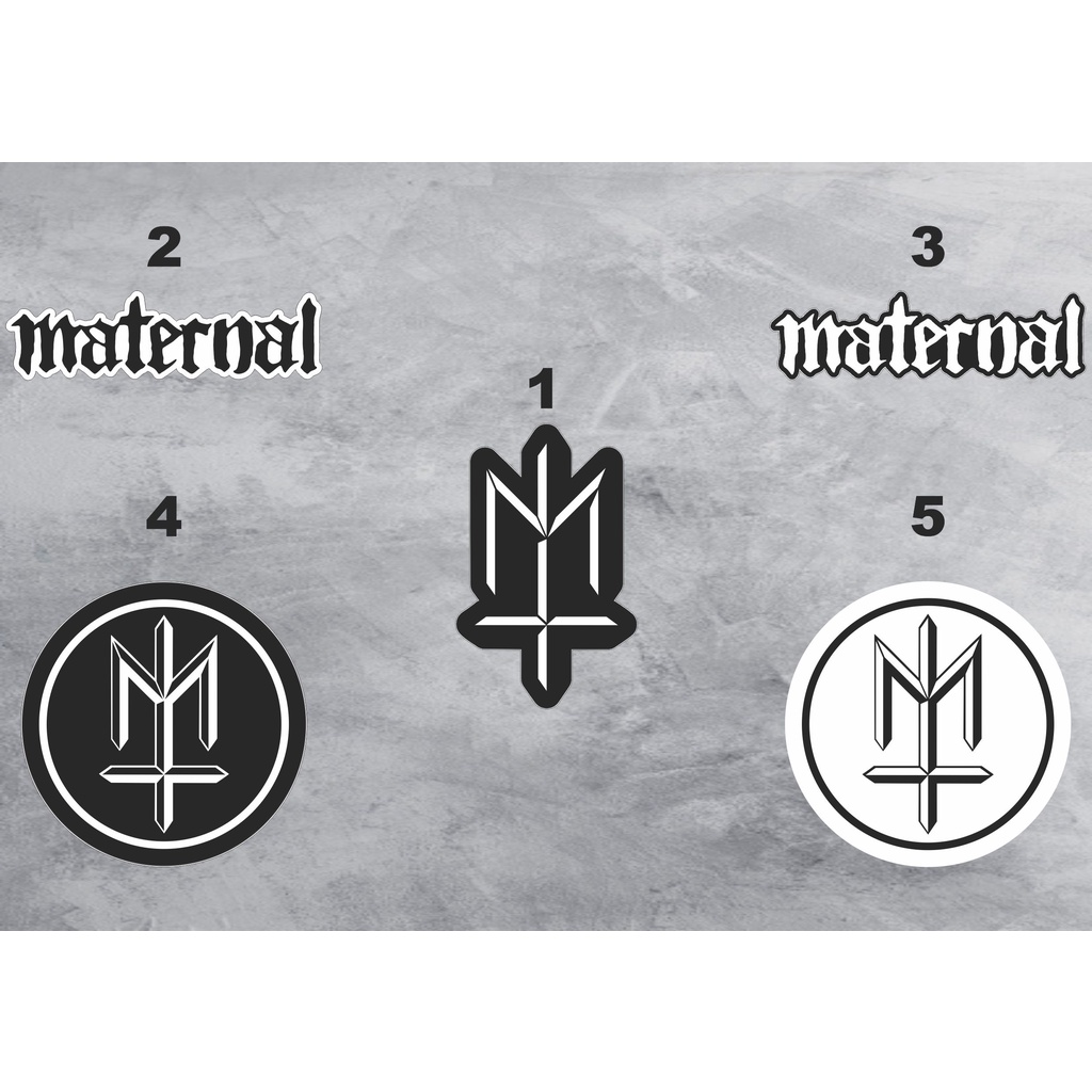 STIKER MATERNAL-STICKER DISTRO-STICKER PACK MATERNAL-STIKER MOTOR-STIKER HELM-STIKER AESTHETIC