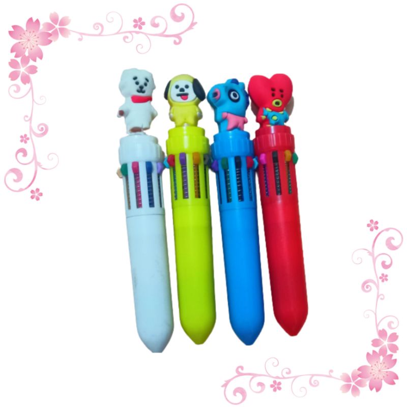 

PULPEN IMPORT KARAKTER BT21 10 WARNA