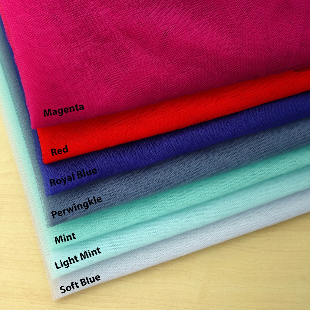 Kain Soft Tulle Chart 1  -  Kain Soft Tile  / Kain Soft Mesh / Kain Tule (Per 0,5 Meter)-5