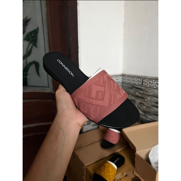 SENDAL RAJUT CONNEXION PREMIUM MURAH KODE SLOP CR