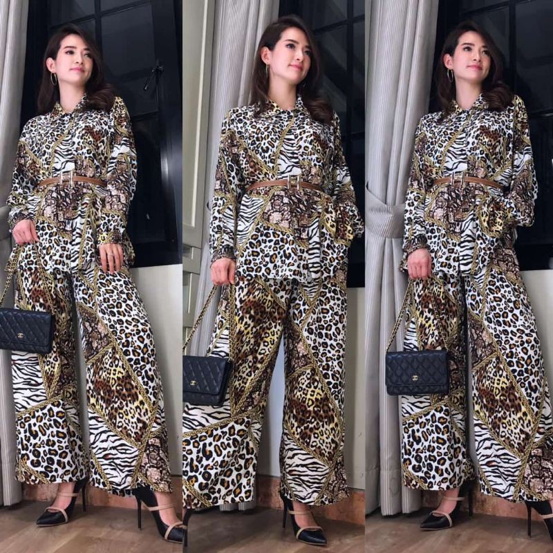 Arabella Leopard set Miss Kami Hijab