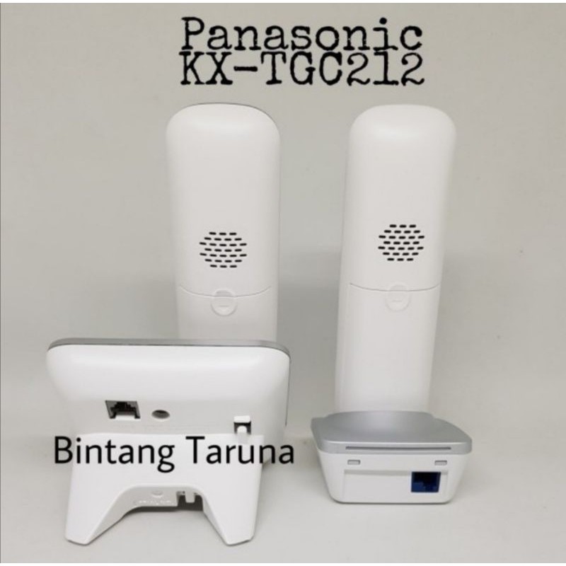 Telepon Wireless Panasonic KX-TGC212 Wireless Phone Panasonic KX-TGC212