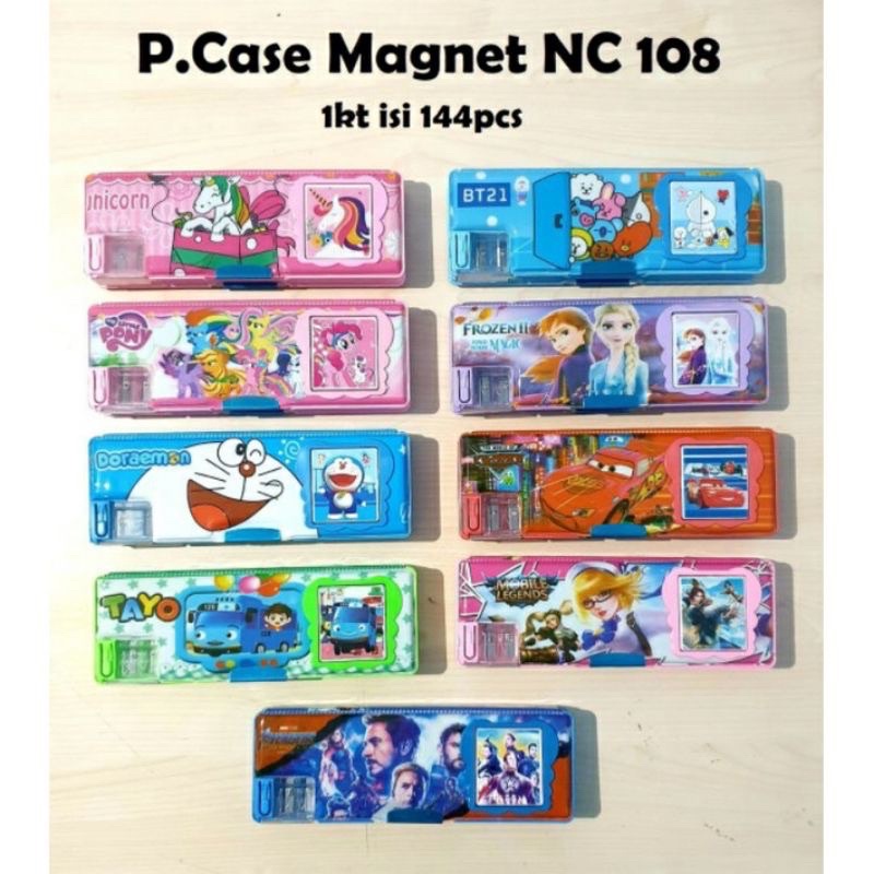 Tempat Pensil kalkulator Magnet Karakter-1