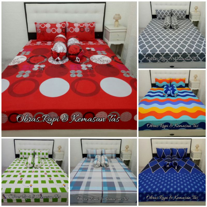 SPREI MOTIF SPREI ABSTRAK HOMEMADE
