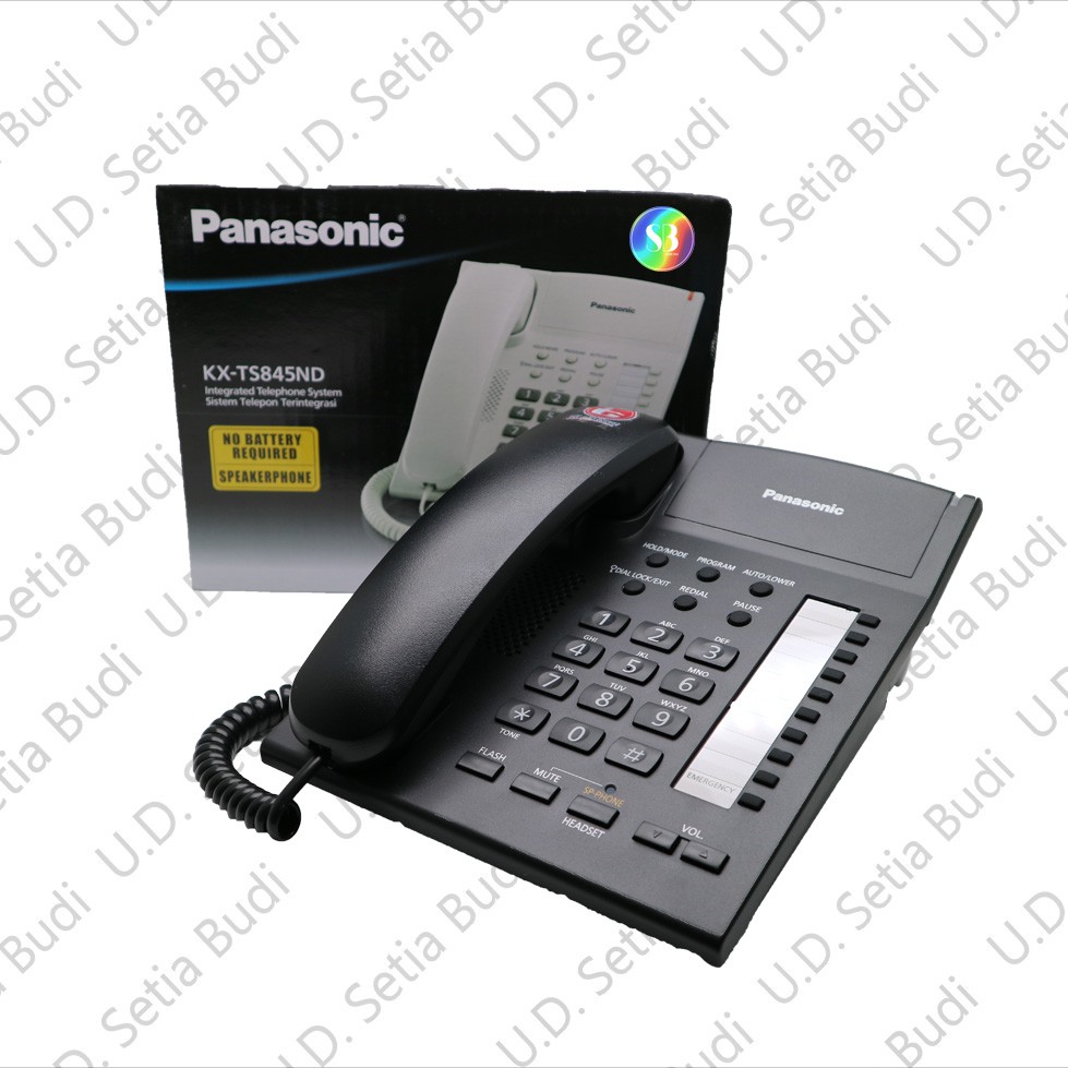 Telephone Single Line Panasonic KX-TS845ND