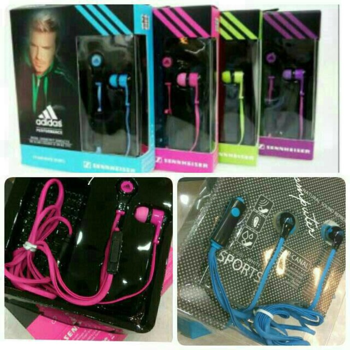 Dijual Handsfree ADIDAS CX 260i DAVID BECKHAM  Headset   Earphone   Headphone Berkualitas