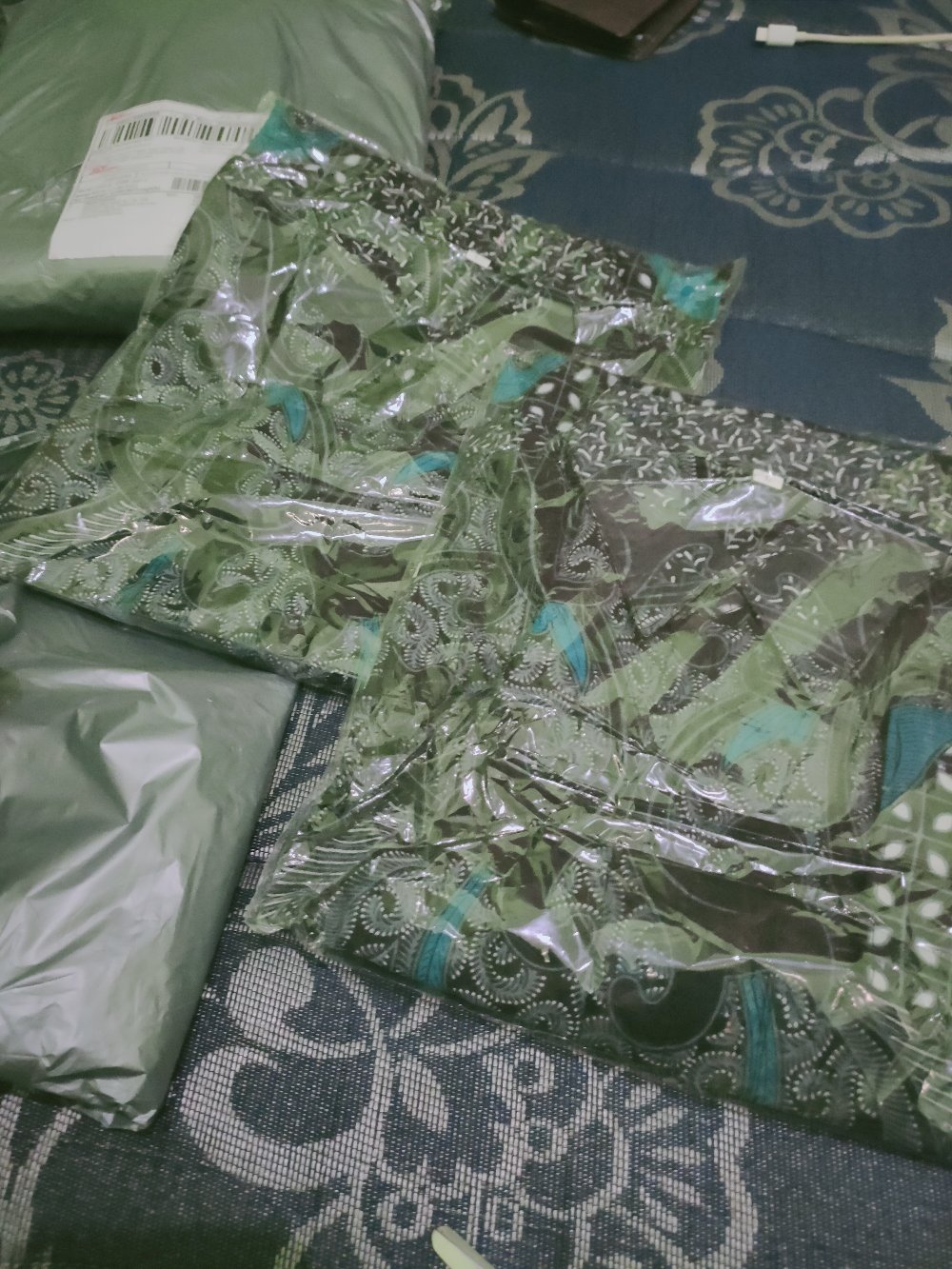 Kemeja Batik Pria Lengan Panjang Slim Fit Atasan Batik Slimfit Distro Modern Big Size M L Xl Xxl