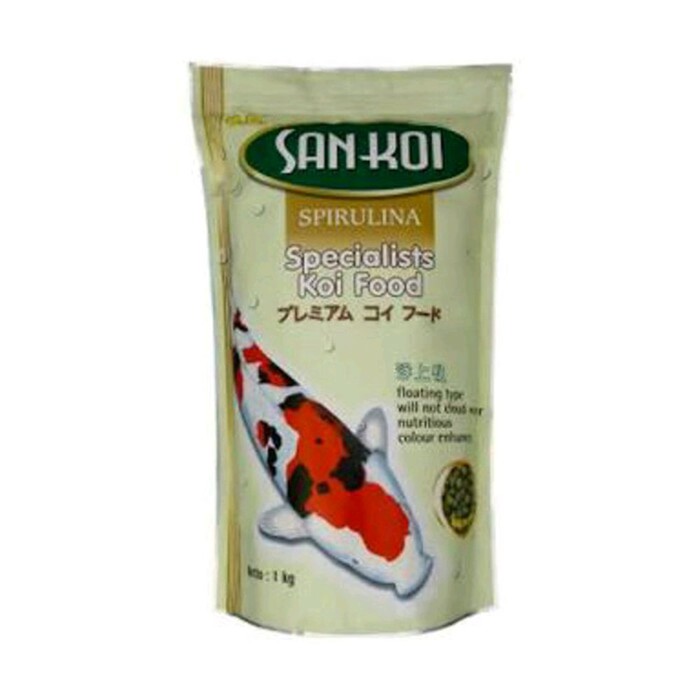 Sankoi San koi Spirulina Small S Pakan Makanan ikan koi 1kg