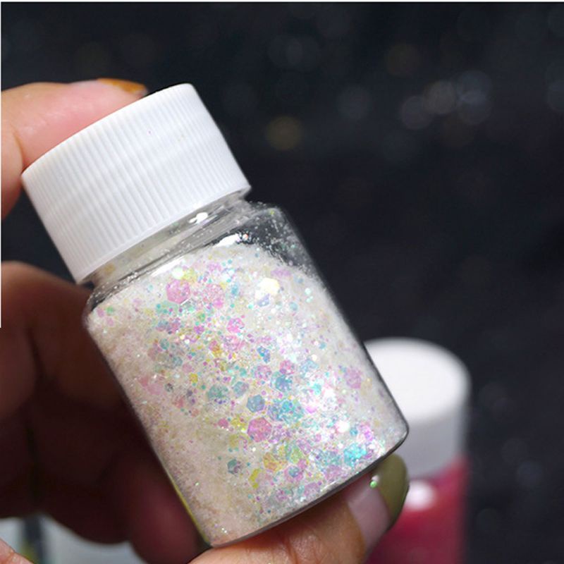 Siy 10g Illusory Payet Glitter Kristal Epoksi Handmade Untuk Membuat Perhiasan