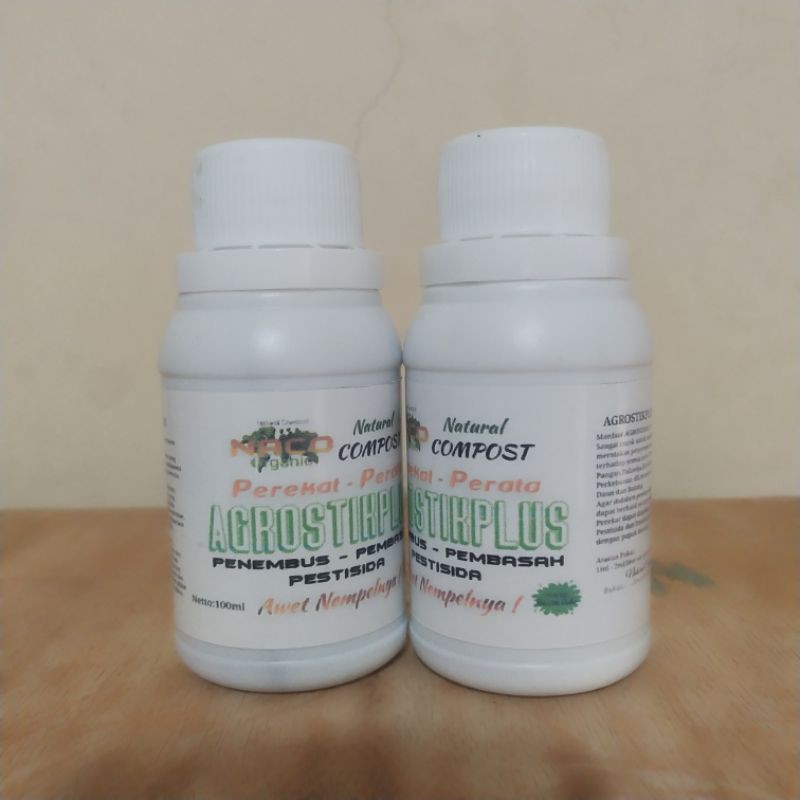 AGROSIKPLUS Perekat Perata Pestisida 100ml/Perekat Perata NACOPLUS/Perekat Perata Pembasah Plus ZPT