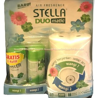 Promo Stella Duo Matic Air Freshener Pengharum Ruangan Otomatis Stela  Diskon