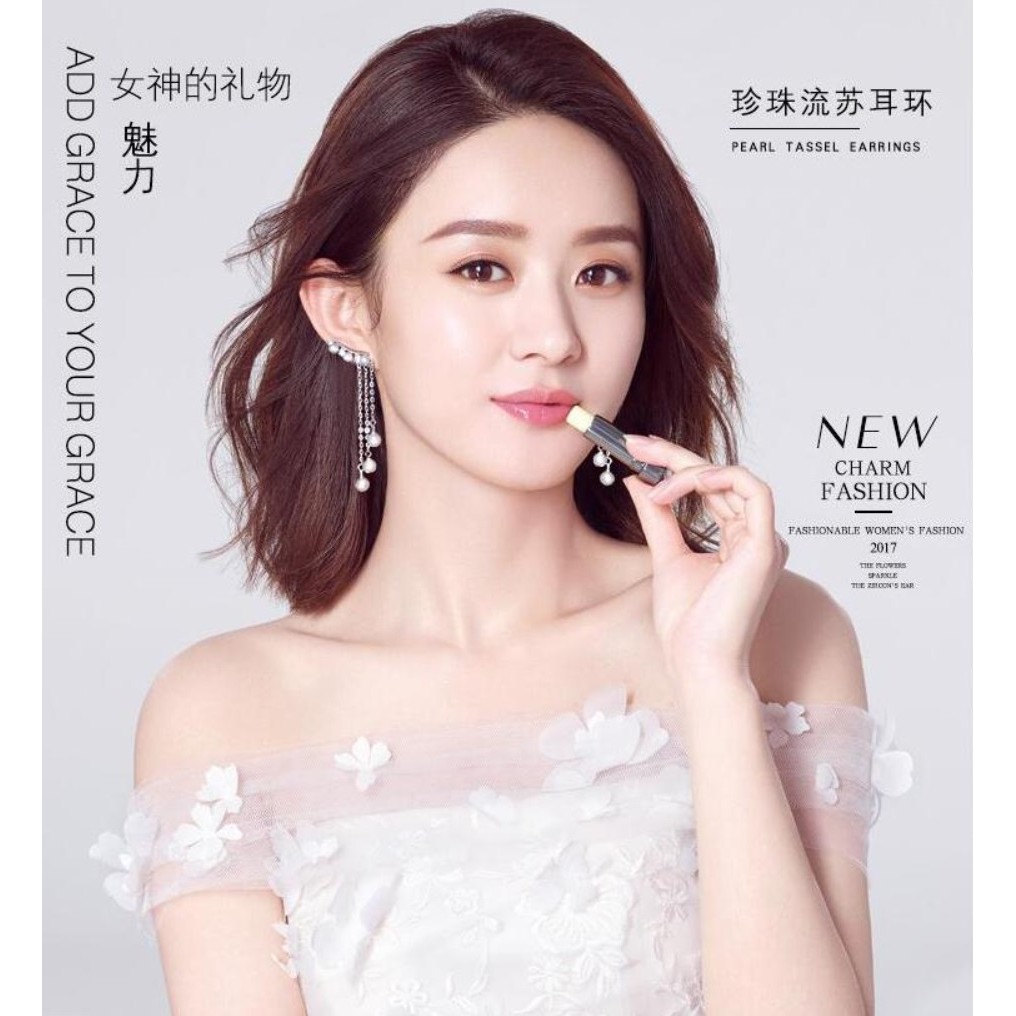 Anting Juntai Panjang Wanita B432 TASSEL S925 Silver Plated Korea Fashion Women Earring Giwang Cewe-5