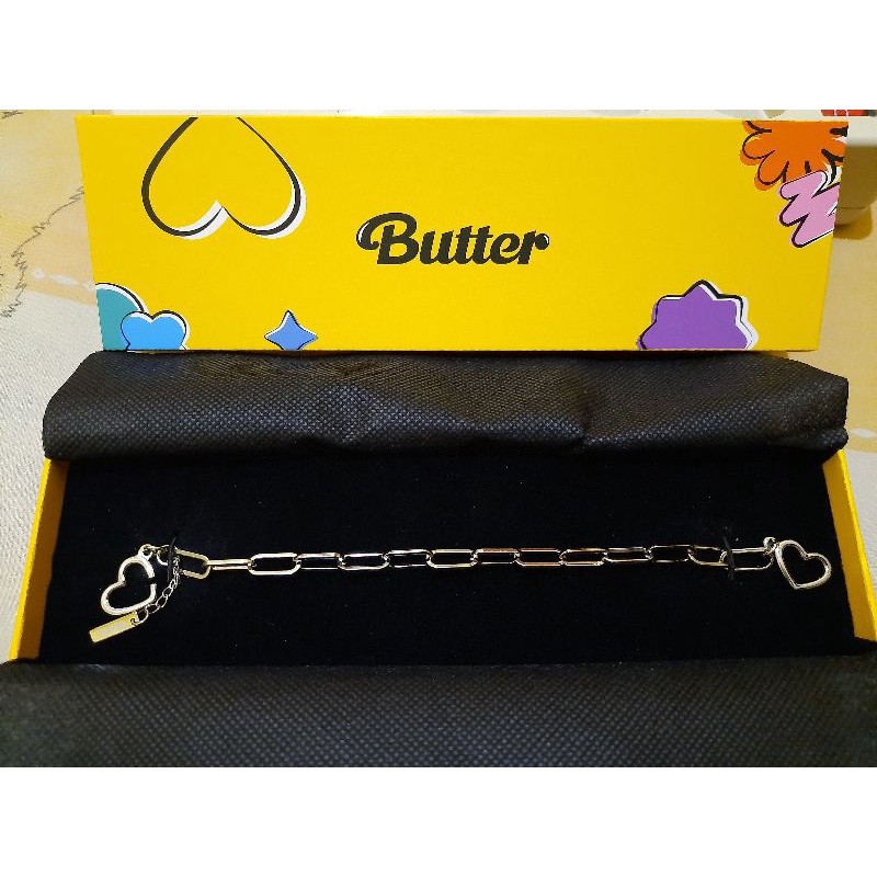 Ready Stock Gelang Butter Merchandise Bracelet BTS Jin RM Suga Jhope Jimin Taehyung V Jungkook JK