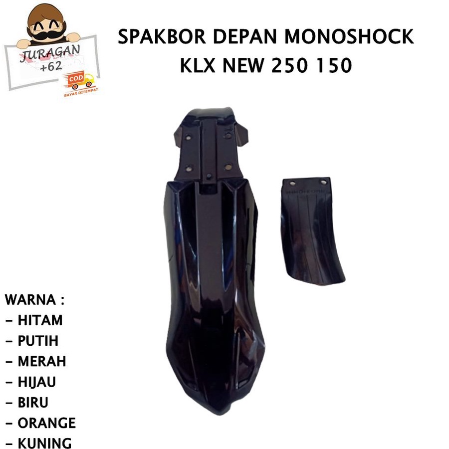 SPAKBOR SET KLX NEW 150 250 DTRACKER DEPAN COVER LUMPUR MONOSHOCK D TRACKER