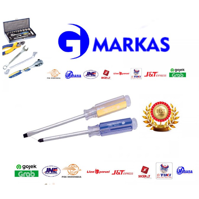 Obeng Crystal American Tools