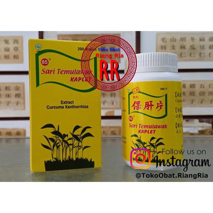 

Sari Temulawak kaplet isi 200