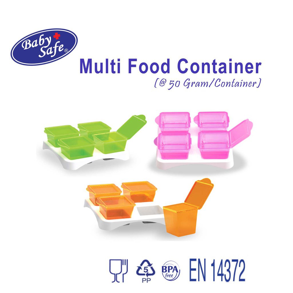 Kotak Penyimpanan Makanan Serbaguna - Baby Safe Food Container Mpasi - Frozen Food Storage