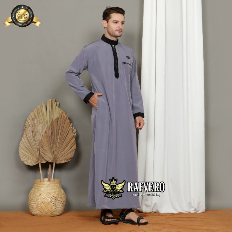 Jubah Pria Al Affa - Jubah Pria - Jubah RAFVERO ORIGINAL - Jubah Terbaru - Jubah Bisa COD