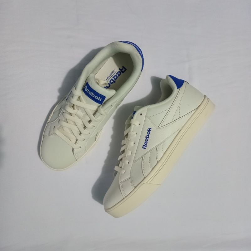 REEBOK ROYAL COMPLETE 3 WHITE BLUE & GREEN ORIGINAL