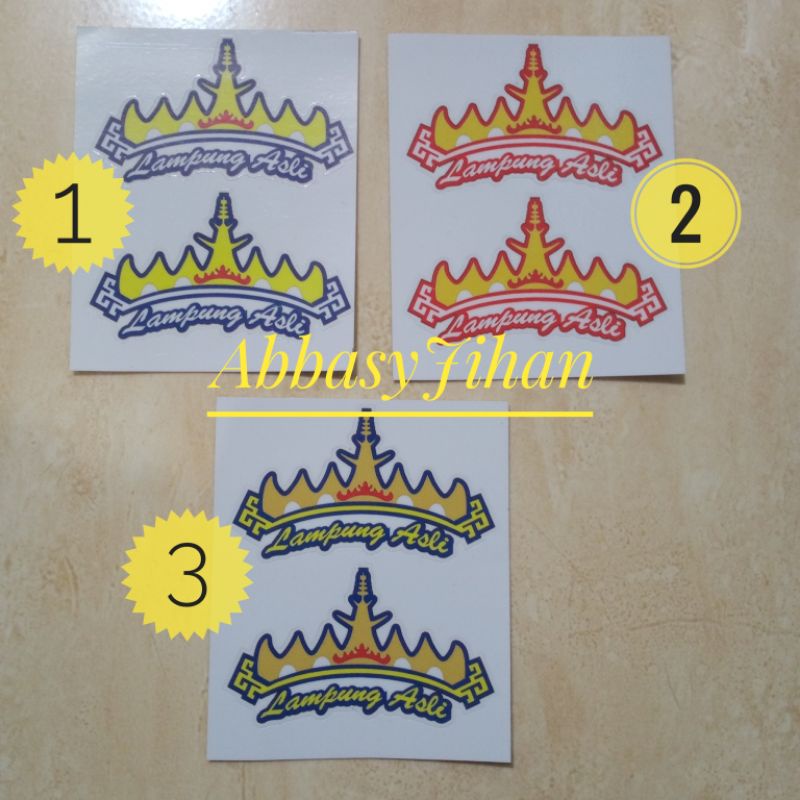 STICKER PRINT,STIKER PRINT LAMPUNG ASLI,Stiker Print Lampung asli,Sticker Lampung,Sticker Lampung te
