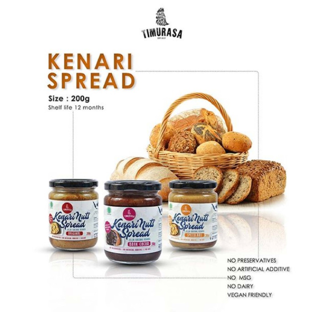 

Kenari Nut Spread 200 gr - Timurasa