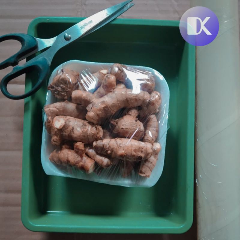 

ready kunyit putih , temu putih segar wrapping