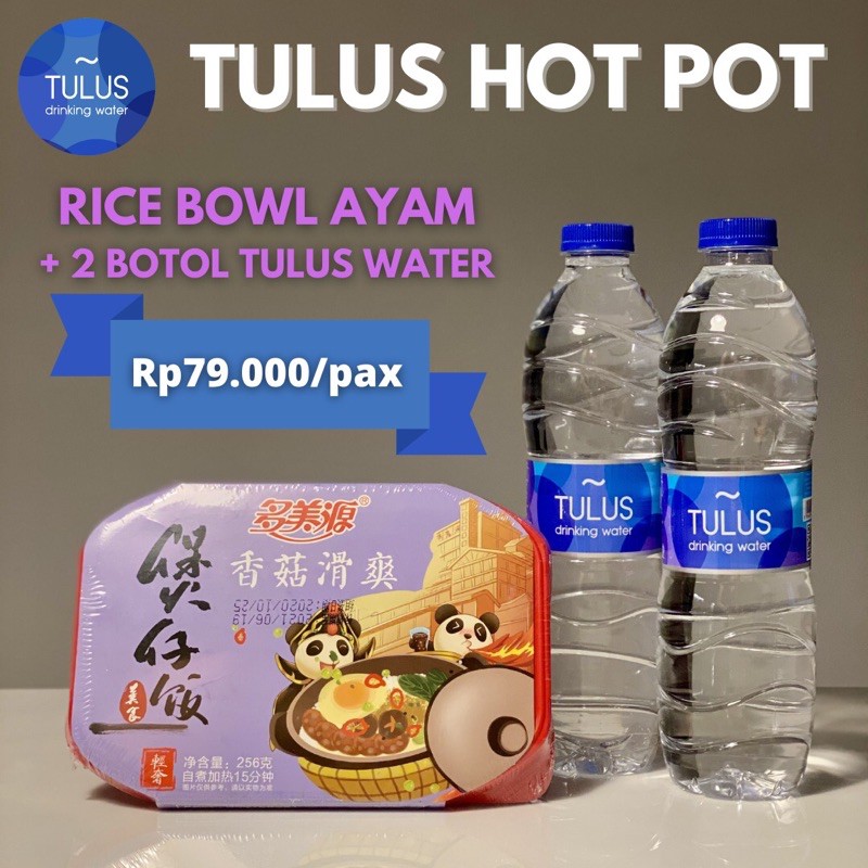 

TULUS INSTANT HOTPOT - HAIDILAO INSTANT RICEBOWL AYAM SELF COOKING