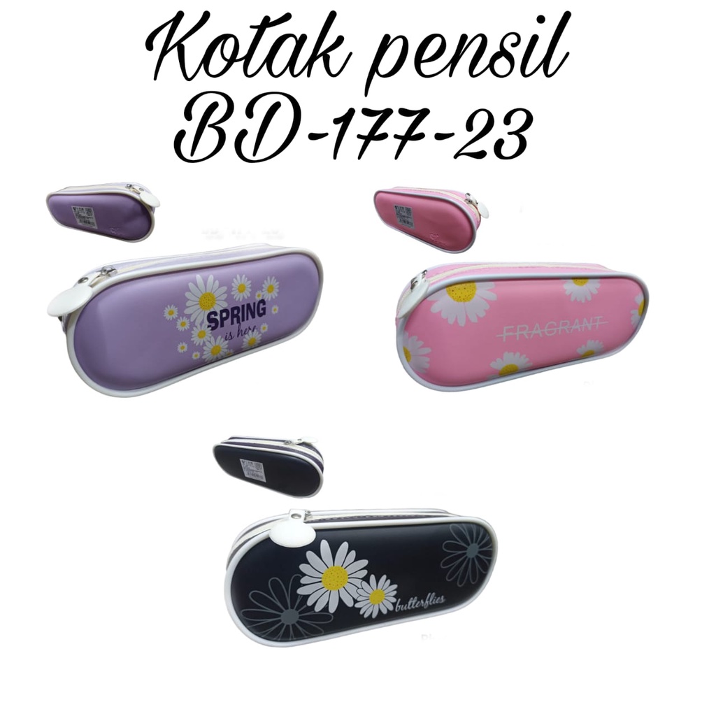 

KOTAK PENSIL FANCY MOTIF BUNGA IMPORT BD-177-23 / TEMPAT PENSIL / PENCIL CASE