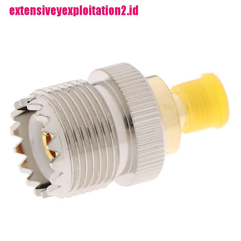 &lt; E2id &amp; &gt; 1Pc Adapter Konektor RF SL16-K / SMA-K Ke SO-239 PL259 Female