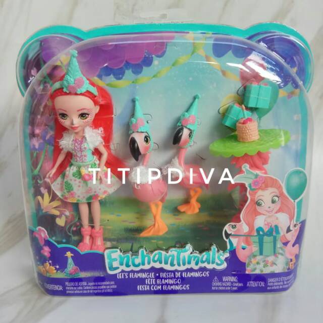 enchantimals let's flamingle
