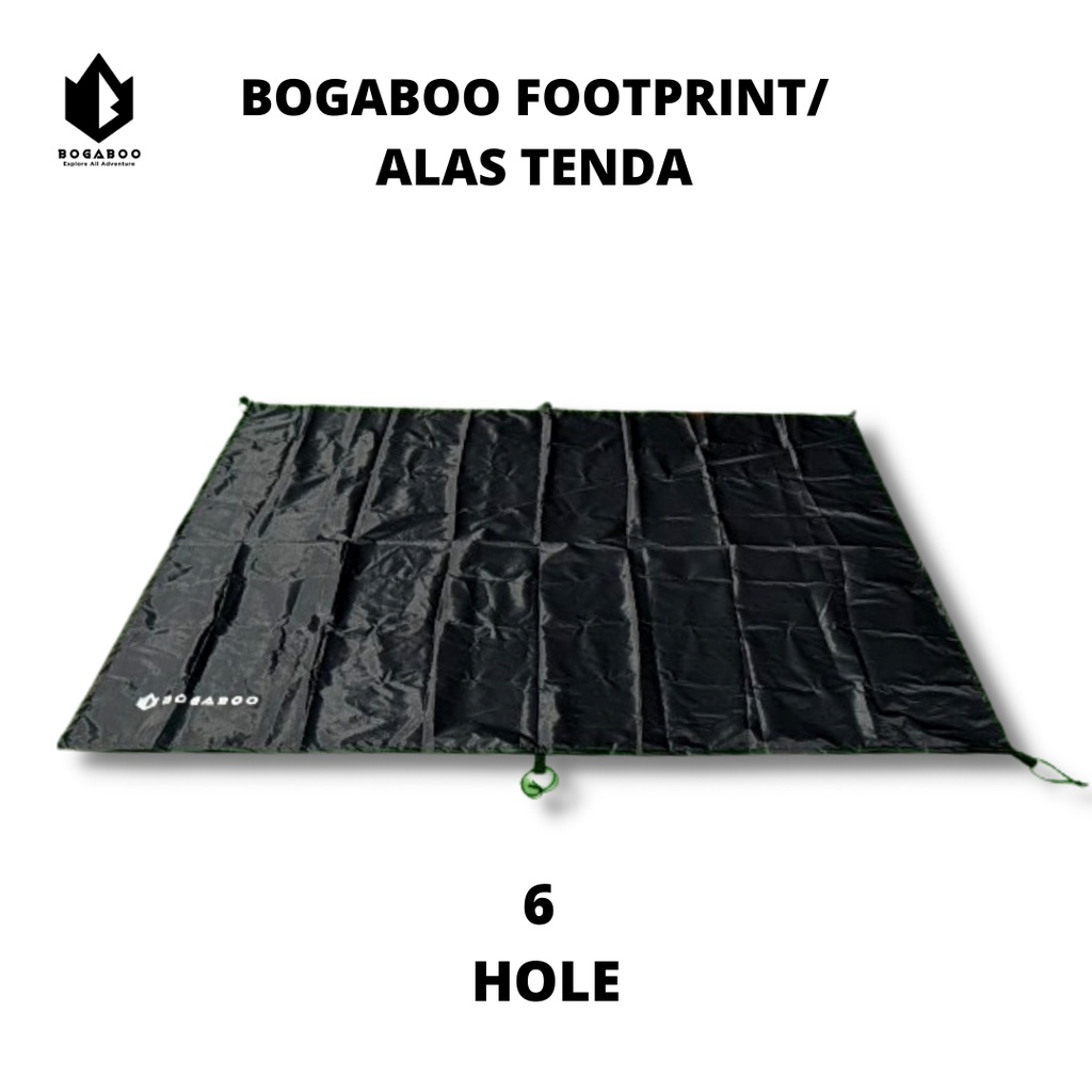 Bisa COD Footprint / Alas Tenda Merk Bogaboo 4 M X 6 M Alas Tenda - Terpal Tenda Bisa Untuk QUECHUA ARPENAZ FAMILY - TENDA DOME