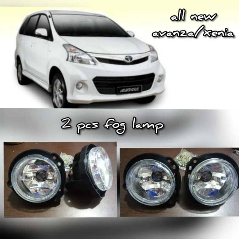 Fog Lamp Avanza / Lampu Kabut All New Avanza Xenia 2012-2020 Foglamp Calya Sigra Kanan Kiri