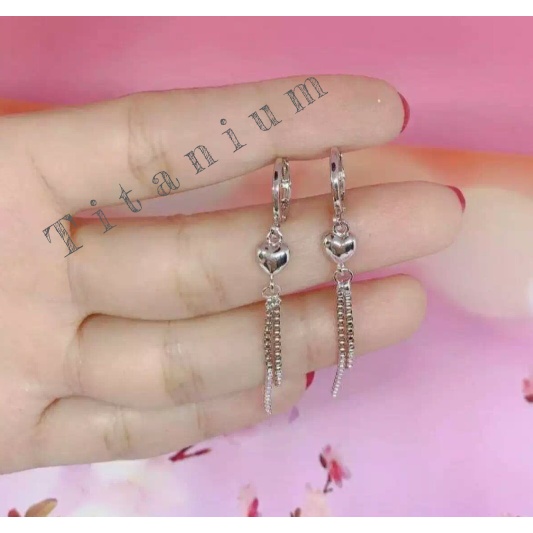 ANTING LOV JURAI GOL TITANIUM IMPOR BERLAPIS EMAS 24K BISA COD