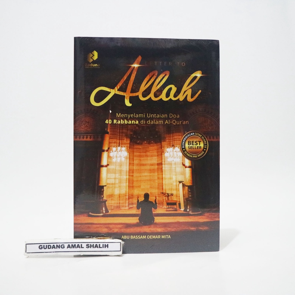 A Letter to Allah - Menyelami Untaian Doa 40 Rabbana - Penerbit Zaduna