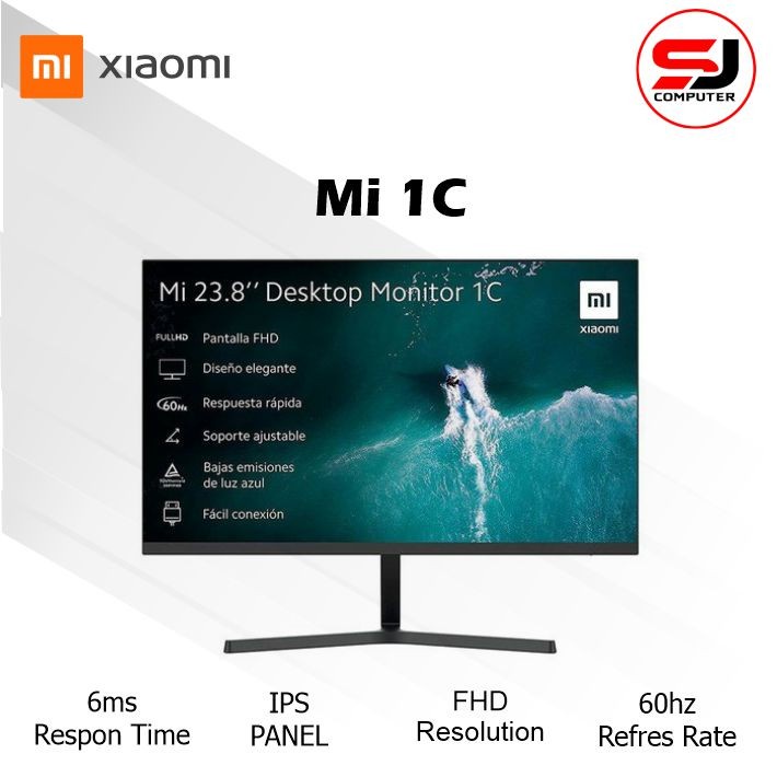 Xiaomi Mi Desktop Monitor 1C 1 C 23,8 inch Full HD Slim