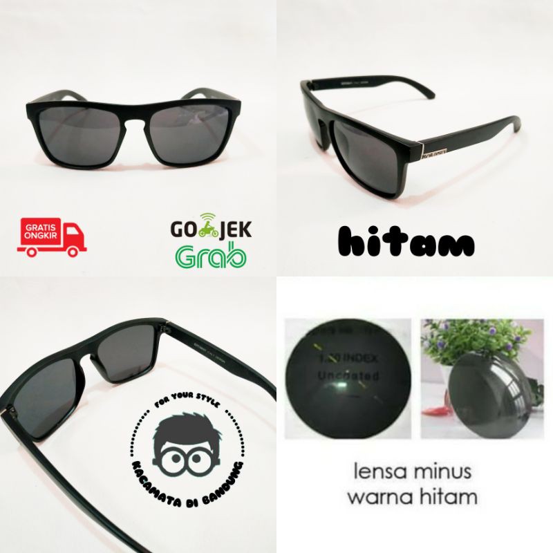 kacamata sunglasses minus kacamata minus hitam