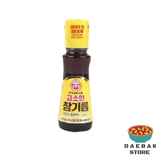 

Ottogi Sesame Oil - Minyak Wijen 80 ml Made In Korea